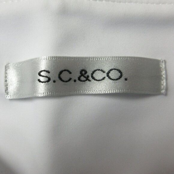 S.C.‎ & CO. 360 Degree Tummy Control Capri Pants Sz 6 Blue Geo Print Skimmer NWT - Picture 6 of 12